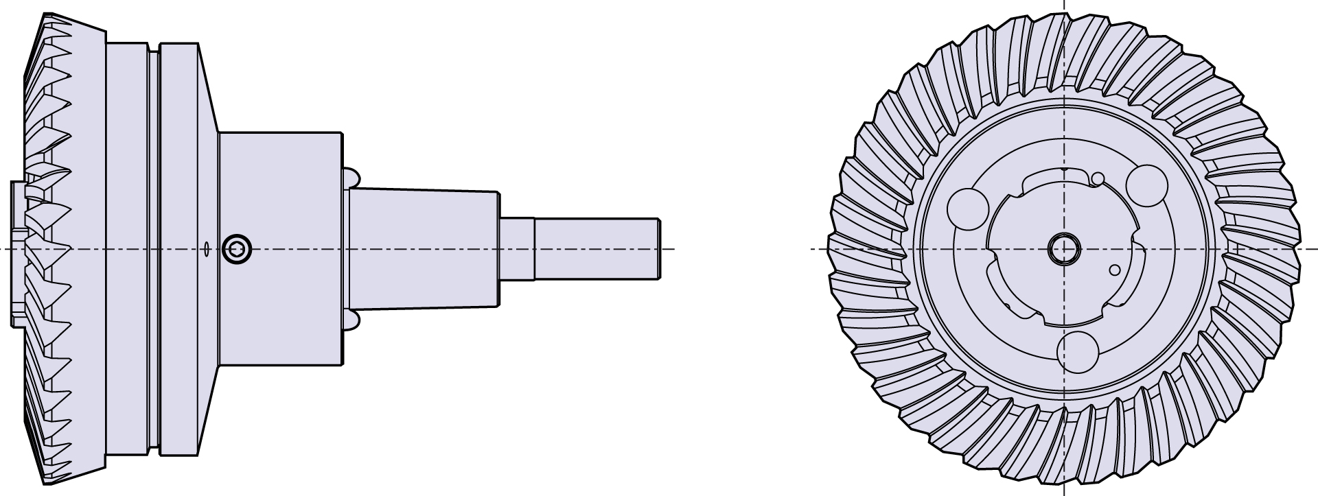 Tools for cutting bevel gears