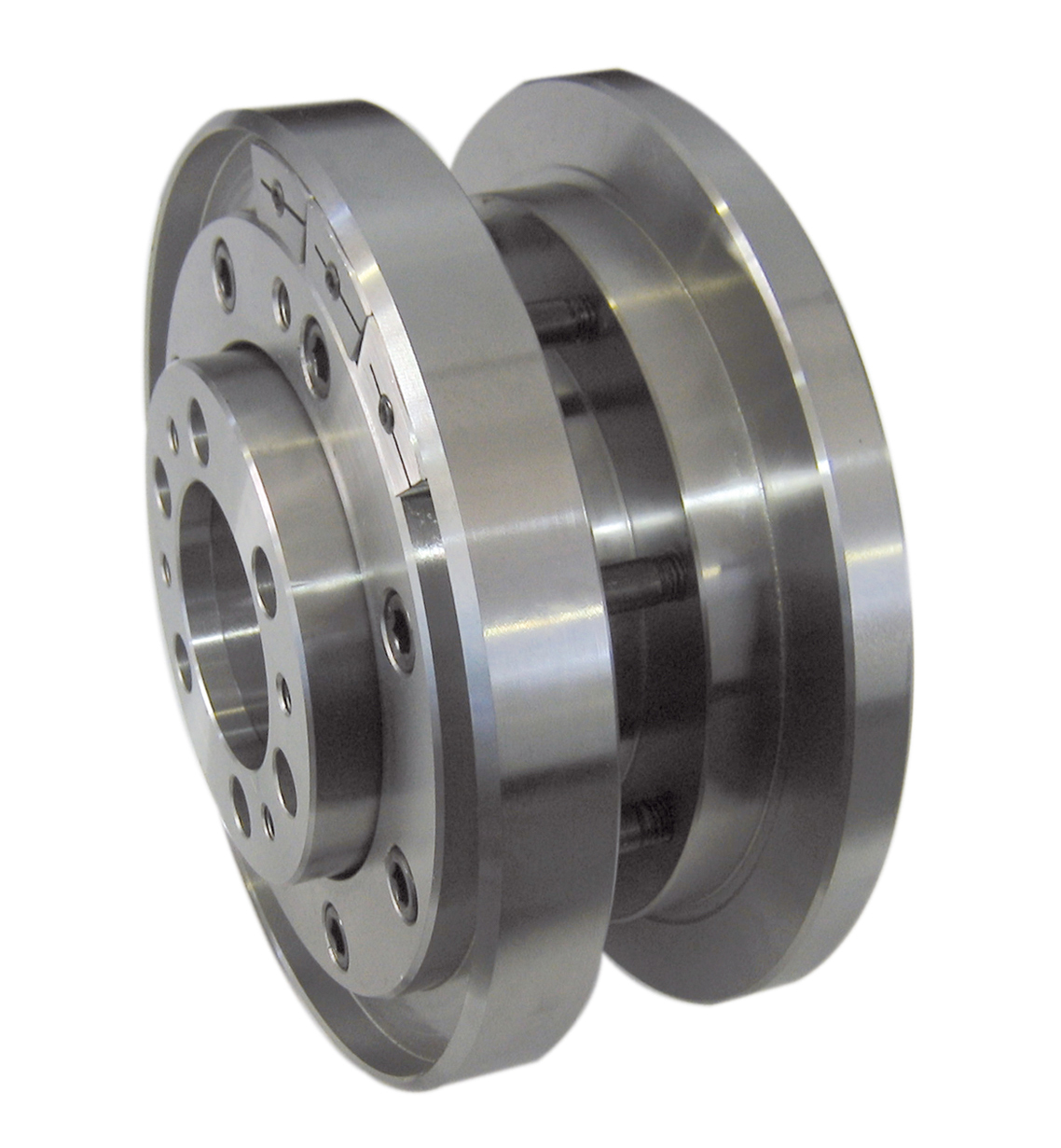 Construction of grinding-wheel support flanges for grinding