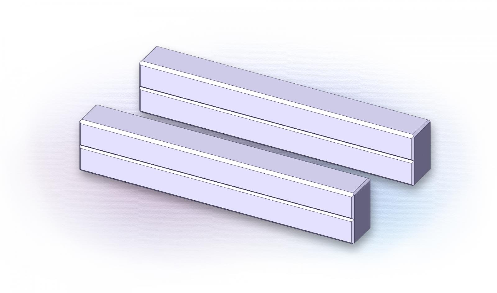 Paralles blocks for vices - NUOVA PTM MECCANICA