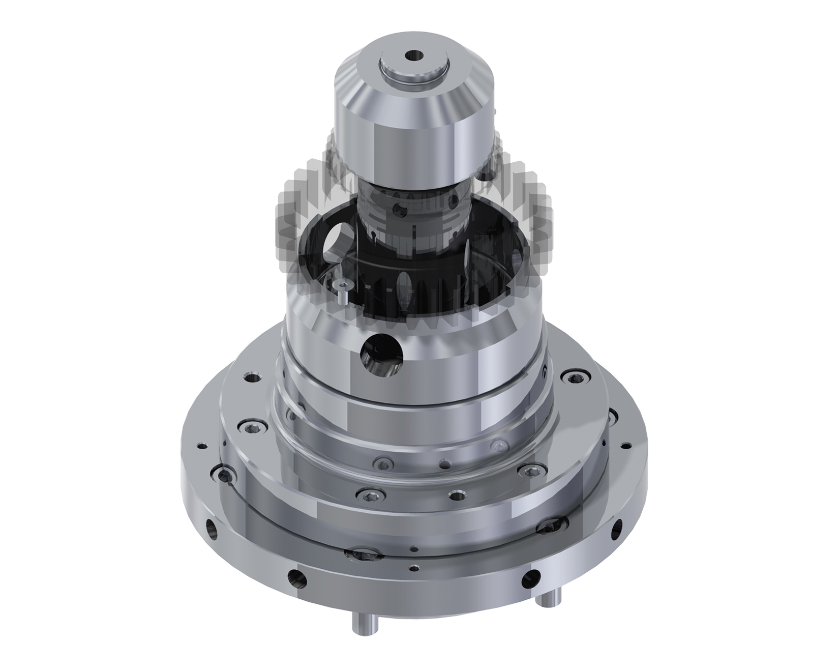 Expanding collet fixture