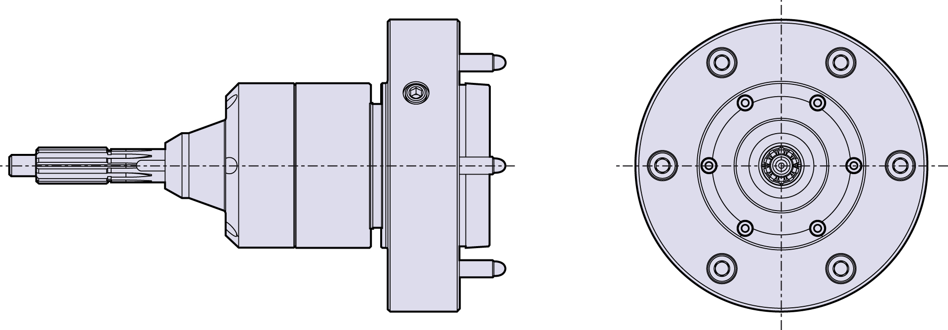 Spring grippers for tooth grinding