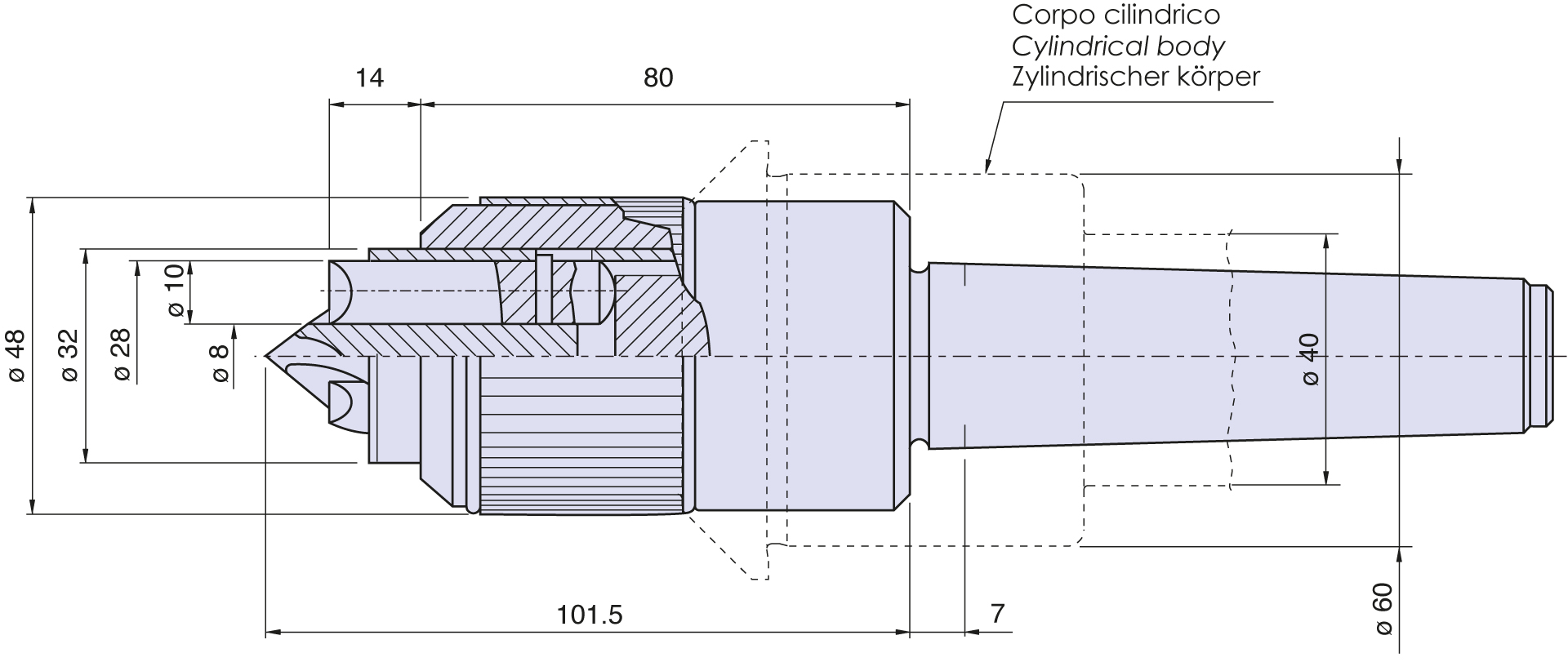 Face drivers type T/B - NUOVA PTM