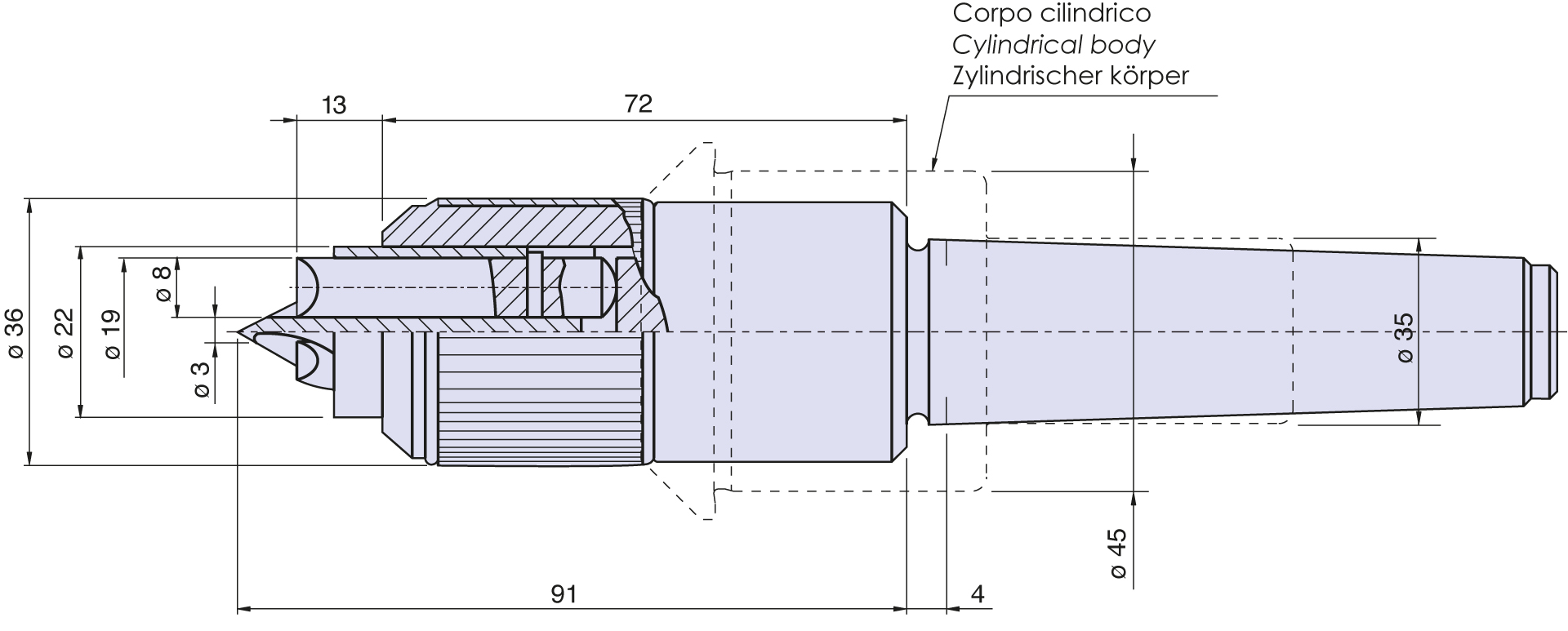 Face drivers type T/A - NUOVA PTM