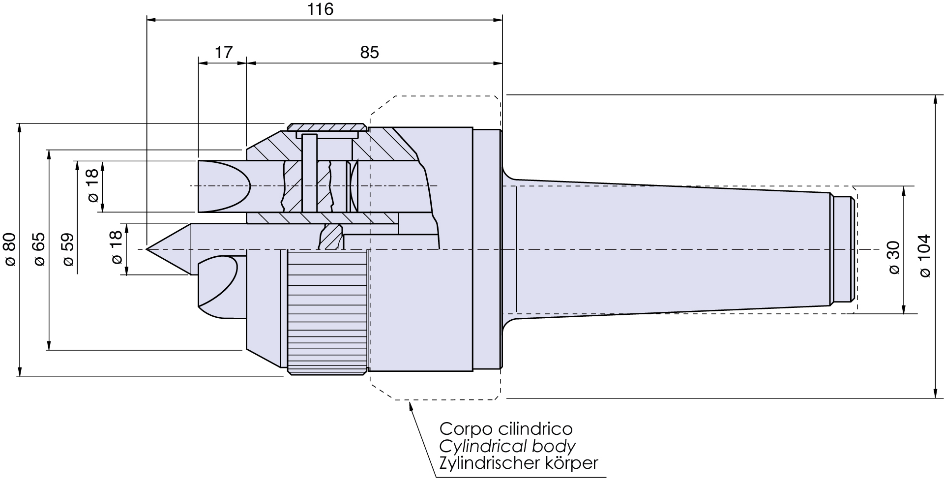 Face drivers type T/C - NUOVA PTM